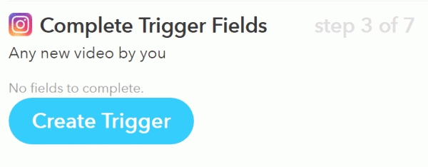 Create Trigger