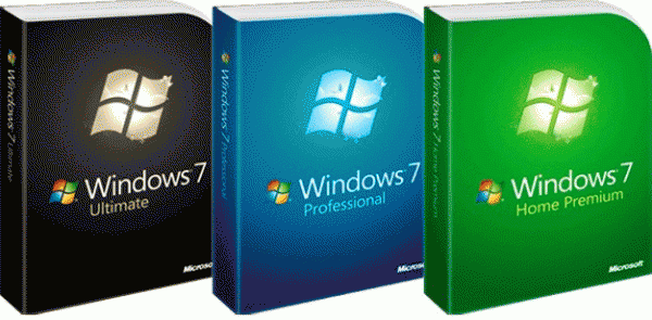 Редакции Windows 7